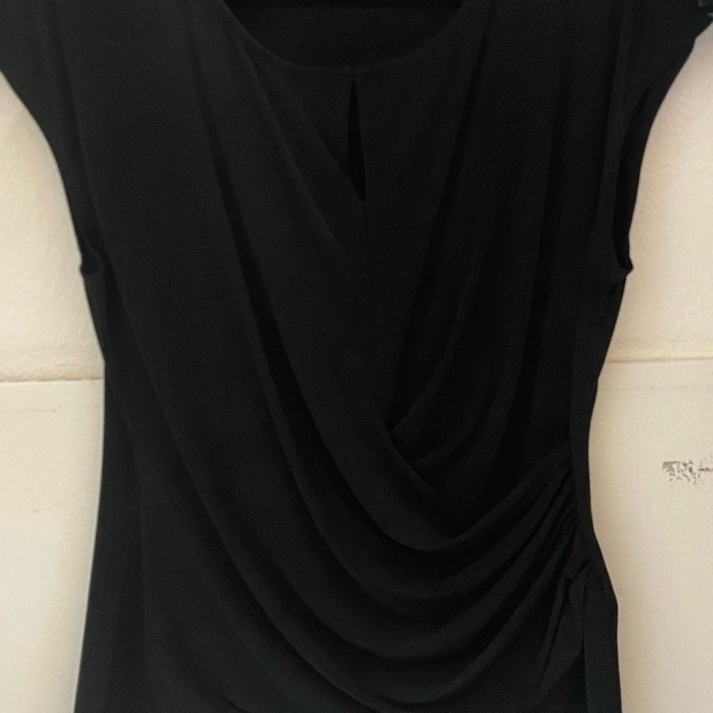 New York & Company Classic Black Top